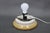 Glass Mid-Century Czechoslovak Ceramic Table Lamp with Opaline Glass, 1960s For Sale - Image 7 of 11
