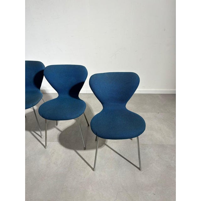 Dining Chairs attributed to Egon Eiermann for Wilde & Spieth, Set of 6 For Sale - Image 3 of 8