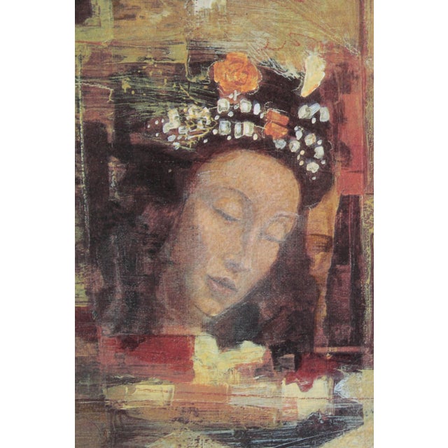 Peter Nixon “Arcadia” Signed Limited Edition Serigraph – Custom Gold Frame With Coa For Sale - Image 9 of 15
