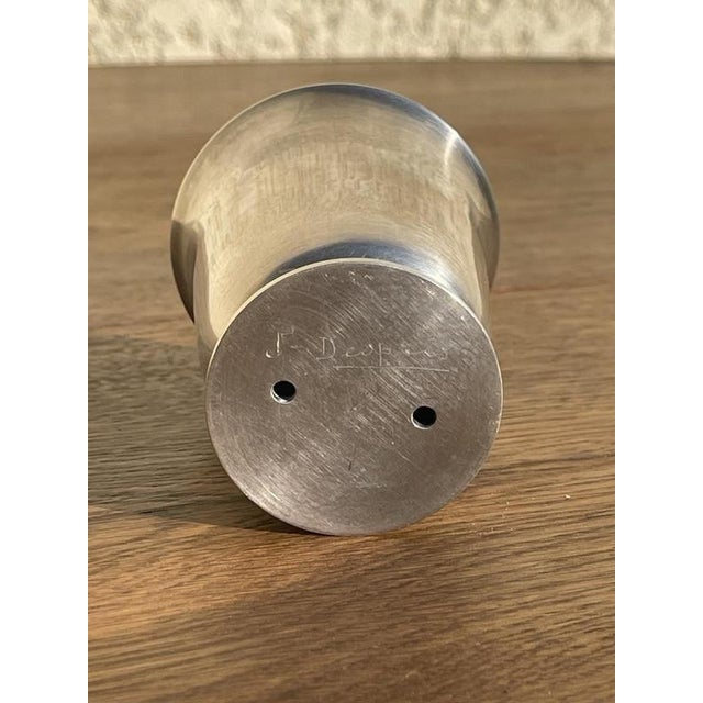 Silver-Plated Metal Cup by Jean Despréss For Sale - Image 5 of 9