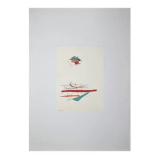 Giulio Turcato, Abstract Composition, Lithograph, 1970s For Sale
