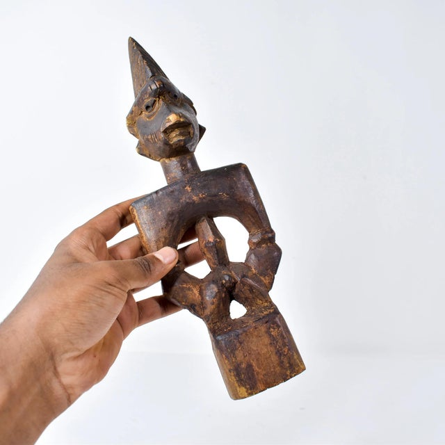 Early 20th Century Yoruba Ibeji Standing Male Figure For Sale - Image 15 of 15