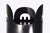 Black Vintage Coat Rack in Black Plastic by Enzo Mari for Danese Milano, 1968 For Sale - Image 8 of 9