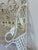 Vintage White Wrought Iron Wall Shelf With Hooks, Ornate Lattice and Floral Detail For Sale In Oklahoma City - Image 6 of 14