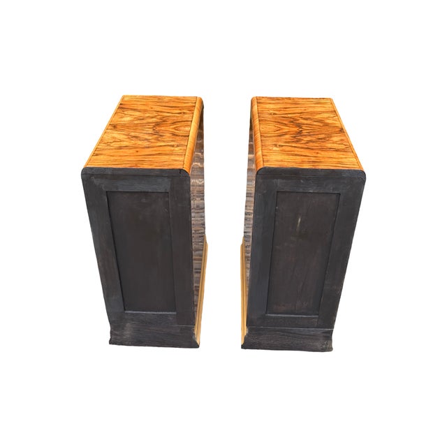 Art Deco Bedside Cabinets, 1930s, Set of 2 For Sale - Image 11 of 12