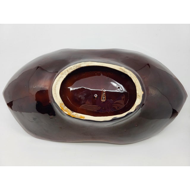 Ceramic Bowl from Vallauris, Côte-d'Azur, France, 1960s For Sale - Image 11 of 14