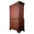 18th Century Mahogany Chest on Chest with Brass Handles For Sale - Image 10 of 11