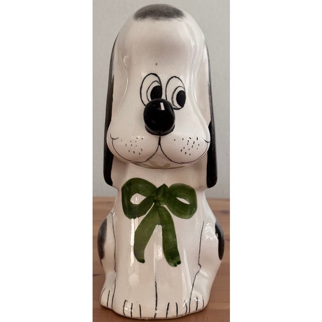 Late 20th Century Made in Italy Hand Painted Vintage Money Box For Sale - Image 5 of 13