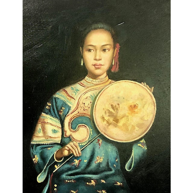 Elegant Chinese Beauties, After Chen Yifei (1946–2005) For Sale - Image 4 of 8