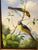 Late 19th Century Stunning Oil Painting on Panel Untitled (Two Birds on a Branch) Unsigned For Sale - Image 10 of 12