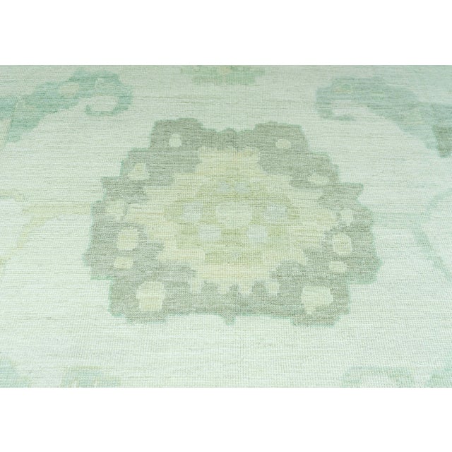 Turkish Oushak Rug 12'10" x 18'3" #19248 For Sale In Houston - Image 6 of 8