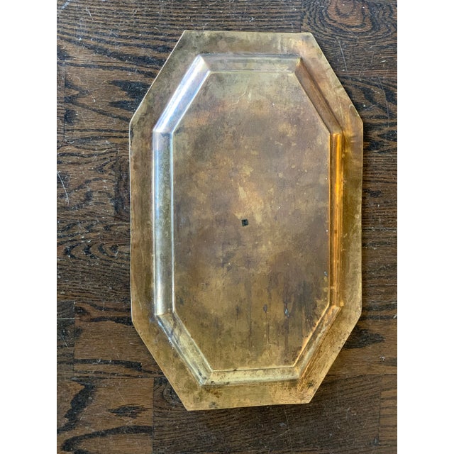 Antique Brass Tray Chairish