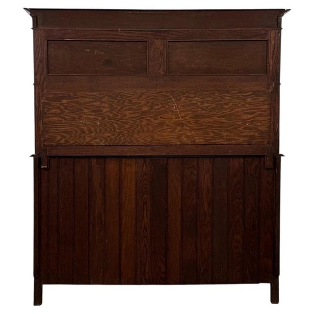 20th Century Arts and Crafts English Oak Sideboard, 1890s For Sale - Image 9 of 14