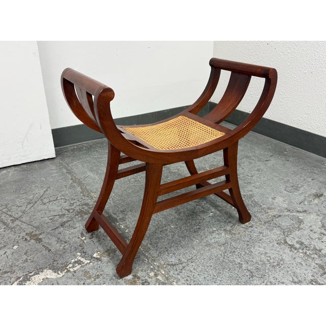 Traditional Kartini Style Accent Stool For Sale - Image 3 of 12