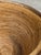 Mid-Century Modern Rattan & Brass Floor Vessel For Sale - Image 3 of 5