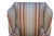 Celadon Vintage Baker Furniture Celadon & Rust Striped Wingback Chairs With Nailhead Trim — Pair For Sale - Image 8 of 18