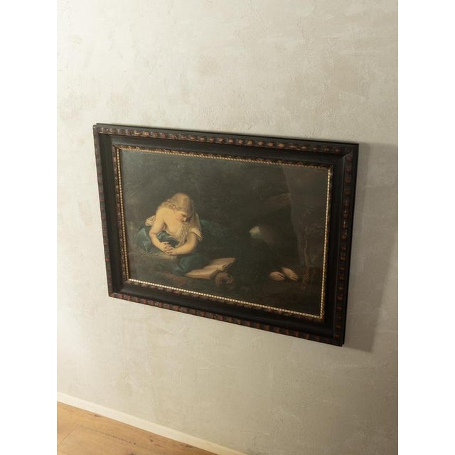 Art print of the painting "Penitent Magdalene" by Pompeo Girolamo Batoni Width: 116 cm Height: 86 cm Depth: 8 cm...