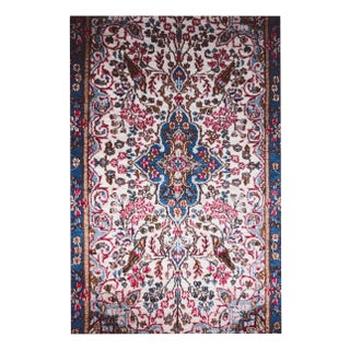 Kirman Persian Wool Rug For Sale