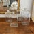 Traditional Antique 19th Century Delicate Hand Blown Etched and Decorated Bottle Decanters- Set of 4 For Sale - Image 3 of 9