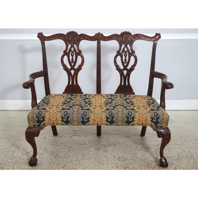 Age: Approx: 30 Years Old Details: Mt Vernon Collection Mahogany Ball & Claw Feet Mortise Rear Construction Fine Carved...