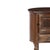 Furniture - Half-moon bedside table - 19th century. Portuguese, 19th century, made of pau-óleo wood with one door and one...