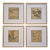 Set of 4 Antique Japanese Paintings of Landscapes, Temple and Country Scenes – Newly Framed For Sale