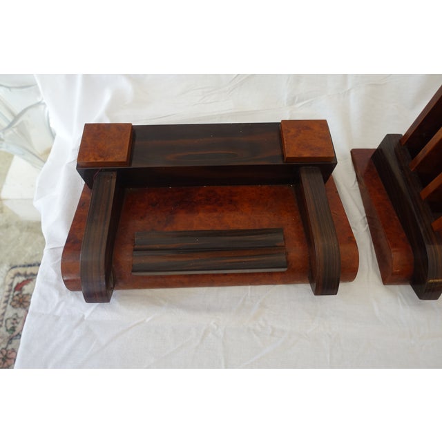 Art Deco Desk Set, 1930s For Sale - Image 3 of 5