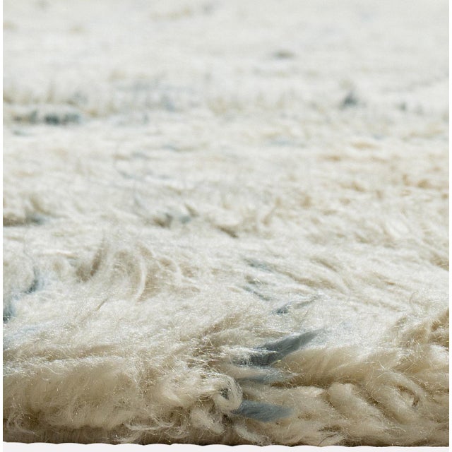 Moroccan style Fluffy Collection rug. Using the finest of wools these handwoven recreations of Moroccan Classic designs...