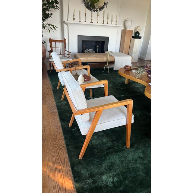 Franco Albini Pair of Franco Albini Chairs, Italian, Model 49, Circa 1952 For Sale - Image 4 of 8