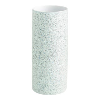 Contemporary Cyan Design Fiji Open Mouth Vase For Sale