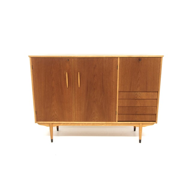 1950s Vintage Swedish Sideboard by Nils Jonsson, 1950s For Sale - Image 5 of 8