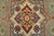 Gray Kazak Rug 10′ X 16’3” Gray Wool Traditional Hand-Knotted Oriental Carpet For Sale - Image 8 of 15