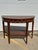 Wood 1990s John Widdicomb Adams Style Demilune Table For Sale - Image 7 of 11