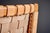 Oak Webbed Chairs in Leather Webbing attributed to Jens Risom, France, 1950s, Set of 10 For Sale - Image 18 of 18