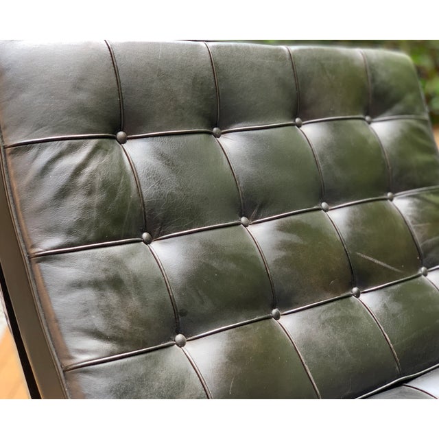 Barcelona Chair by Ludwig Mies van der Rohe for Knoll International, 1980s For Sale - Image 6 of 14