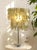 Verner Panton Styled After Verner Panton Capiz Shell Table Lamp For Sale - Image 4 of 7