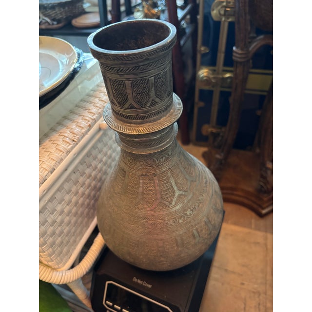 Mid 19th Century Indo-Persian Style Vase For Sale - Image 4 of 7