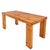 Sine Loco Rectangular Wooden Table by Raffaello Biagetti for Atelier Biagetti, 1970s For Sale