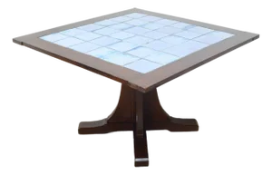 Stickley Arts and Crafts Tile Top Dining Table