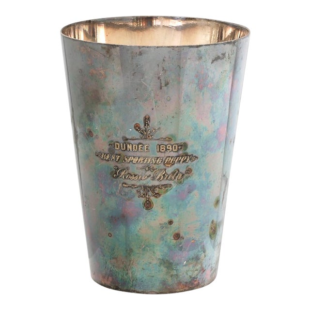 1890 'Best Sporting Puppy" Trophy Cup For Sale
