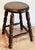 Traditional Vintage Turned Wood Stool For Sale - Image 3 of 10