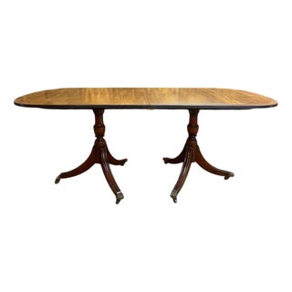 English Mahogany Dining Table For Sale