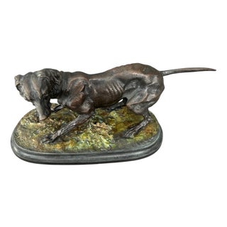 After Pierre Jules Mene, Braco, 1920s, Bronze For Sale