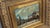 Framed Venetian Piazza San Marco Original Oil Painting Signed Rergito, Mid-20th Century For Sale - Image 10 of 14