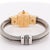 Metal David Yurman Mother of Pearl Diamond Bezel 18k Gold Silver Vintage 1990s Watch For Sale - Image 7 of 10