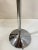 Streamline Aluminum Floor Lamp W/ Buttress Braced Saucer Shape For Sale - Image 4 of 4
