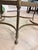 Gorgeous Mid-Century Modern Labarge Brass Coffee Table with hoofed feet. In excellent condition with patina on the brass...