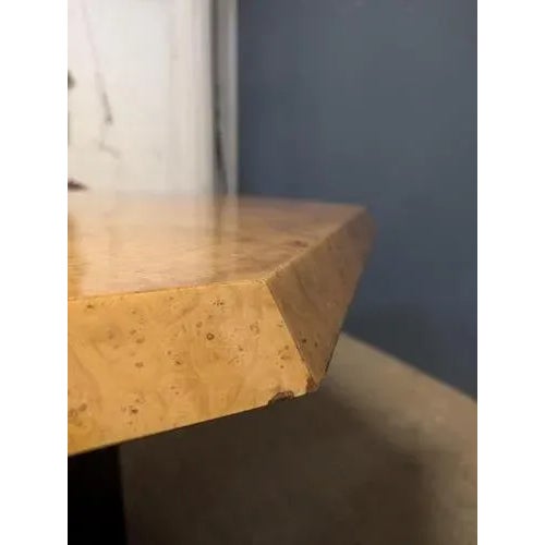 Elm Burl Coffee Table by Jean-Claude Mahey For Sale - Image 5 of 11