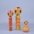 A rare set of vintage Kokeshi dolls: Shuichi Umeki and Kaganuma style. Traditional kokeshi, also known as "dento" kokeshi,...