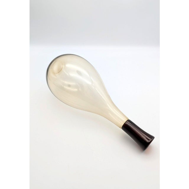 Mid-Century Modern Coletti Vase by Ludovico De Santillana for Venini, Murano, Italy, 1989 For Sale - Image 3 of 5